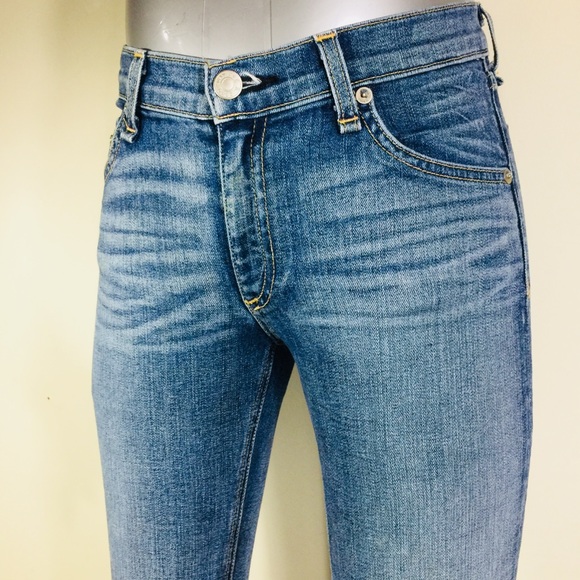 Rag & Bone Women’s Elephant Bell Jeans Sz 27 - Picture 7 of 8